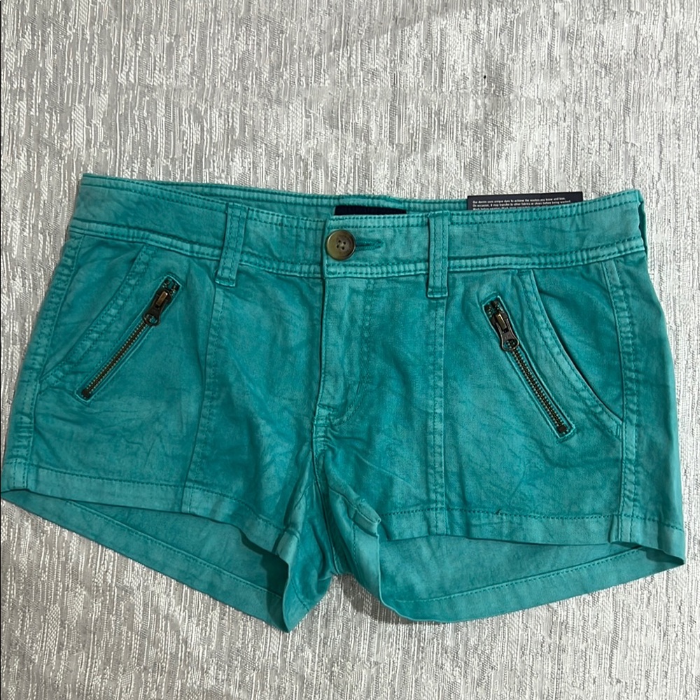 American Eagle Outfitters Blue Jean Shorts Casual Denim